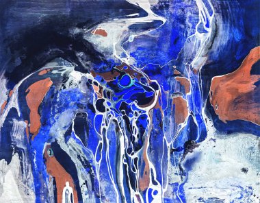 Soyut Tasarım, resmini soyut yazdırma sanatsal eğilim