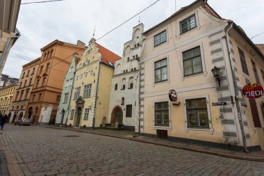 Riga streets in the afternoon