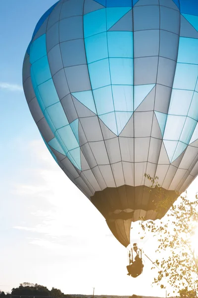 Startujący Balon Ogrzane Powietrze — Zdjęcie stockowe