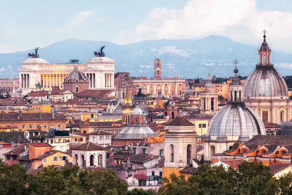 Panoráma města z centra Říma — Stock fotografie
