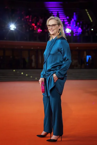 Meryl Streep op rode loper — Stockfoto