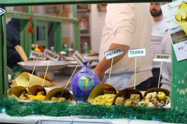 Napoli'de sokak gıda