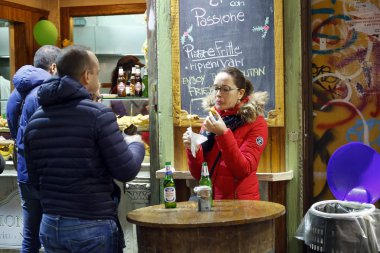 Napoli'de sokak gıda