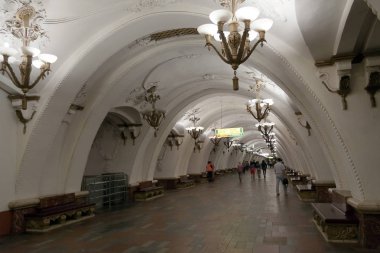 Moskova metro istasyonu