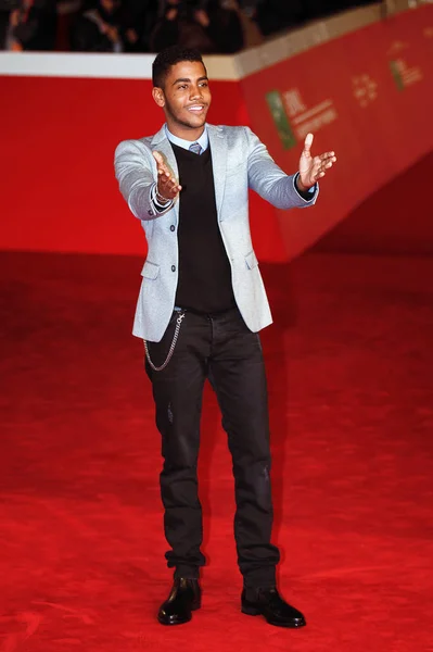 Jharrel Jerome on red carpet — Stock Photo, Image