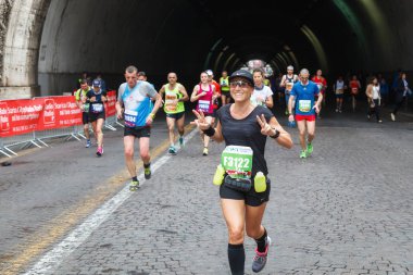Maraton atlet sevinci