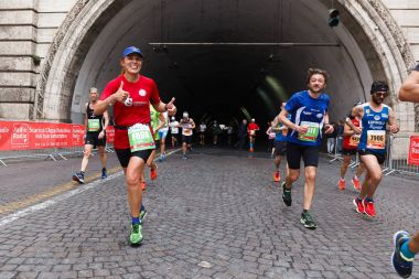 Maraton atlet sevinci