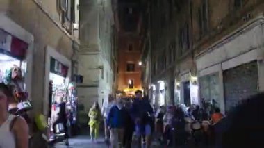 Hyperlapse Roma tarihi merkezi ve anıtlar