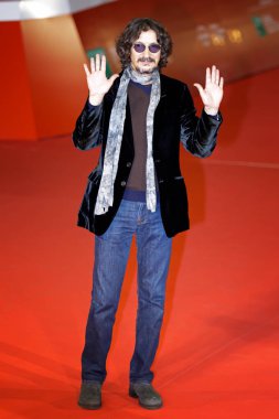 Seergio Cammariere yürüyüş bir kırmızı halı 12 Roma Film Festivali.