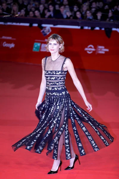 Elena Radonicich, la alfombra roja más fuerte - 12º Festival de Cine de Roma —  Fotos de Stock
