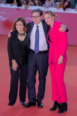 Laura Delli Colli, Antonio Monda, Francesca Via