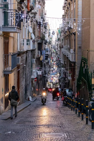 Испанские апартаменты в Неаполе, Италия . — стоковое фото