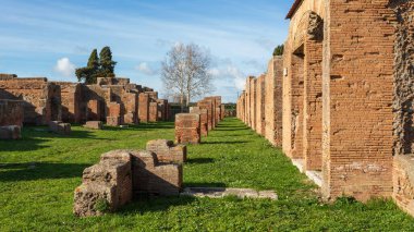 Ostia Antica, arkeoloji parkı.