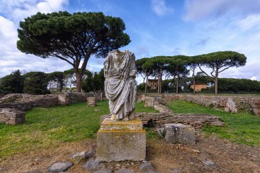 Ostia Antica, arkeoloji parkı.