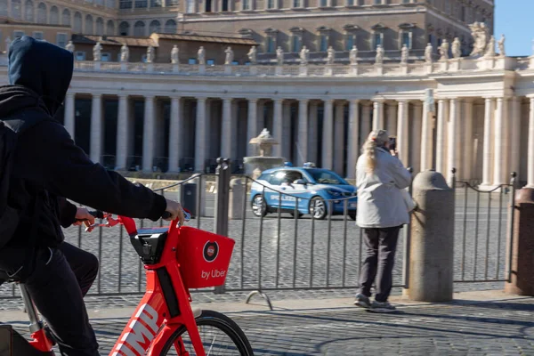 Róma Olaszország 2020 Március Város Kiüríti Magát Turistáktól Emberektől Főváros — Stock Fotó