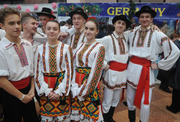 Equipo Vestido Nacional 27º Bazar Caridad Anual Iwck Feria Caridad — Foto de Stock