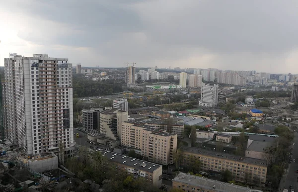 Panorama Centro Kiev Paisagem Urbana Kiev Ucrânia Bela Paisagem Centro — Fotografia de Stock