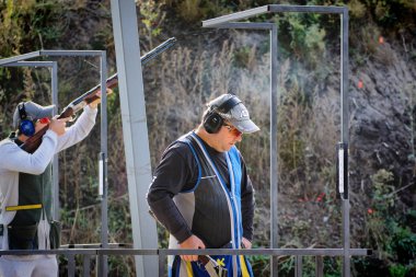 Barnaul, Rusya-21 Eylül 2019. Rusya şampiyonası yedek kulübesinde