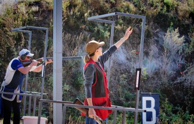 Barnaul, Rusya-21 Eylül 2019. Rusya şampiyonası yedek kulübesinde