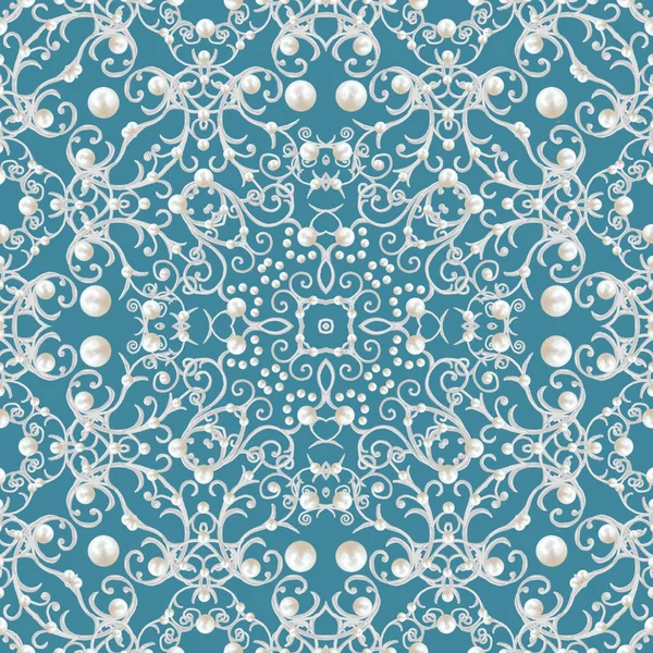 Dantel arka plan. Süslü çerçeve, aşiret etnik süsleme ile soyut bir şekilde geometrik dantel modeli. Ajur doku bukleler. Bandana, eşarp, şal.