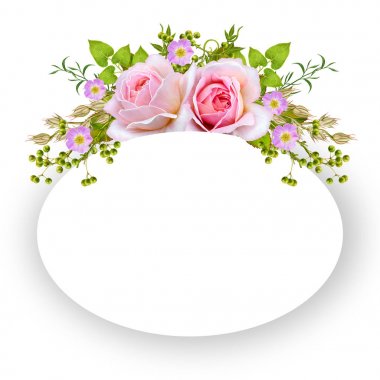 Altın dokulu bukleler. Oryantal tarzı Arabesk. Parlak dantel, stilize çiçekler. Ajur hassas dokuma. Garland narin pembe Gül ' yeşil yaprakları, dalları meyveleri ile.