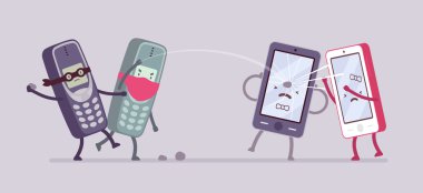 Eski telefonları yeni akıllı telefonlar saldırıyor