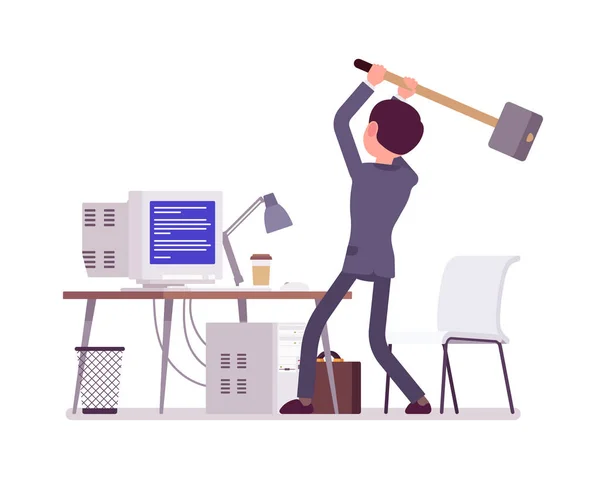 Ölümün Mavi ekranı olan kaza bilgisayara adam hakkında