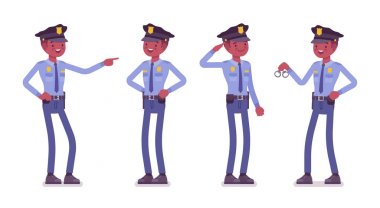 Memnun ve iş ile ödüllendirilir polis