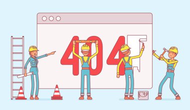 Yapım aşamasında 404 kodlu sayfası