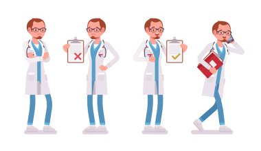 erkek Doktor iş başında