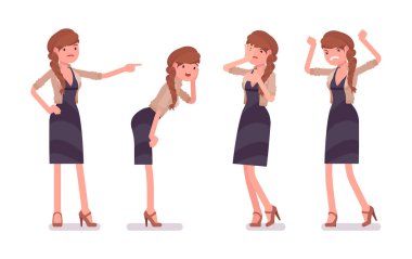 Çok kadın office çalışan duygu olumsuz duygular