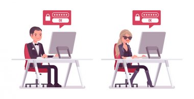 Gizli ajan beyefendi ve hanımefendi casus İstihbarat Servisi Hacking