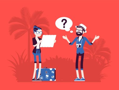 Yabancı bir ülkede kayıp turist
