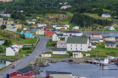 Küçük bir köy topluluk, Twillingate, Newfoundland.  