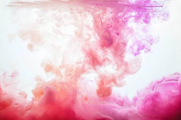 Fluxo de tinta colorida — Fotografia de Stock