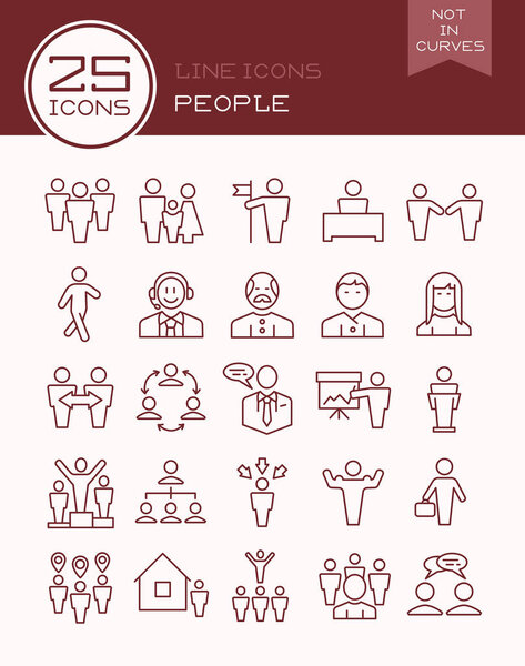 Линейные иконы
