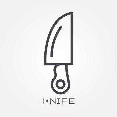 Satır simge bıçak