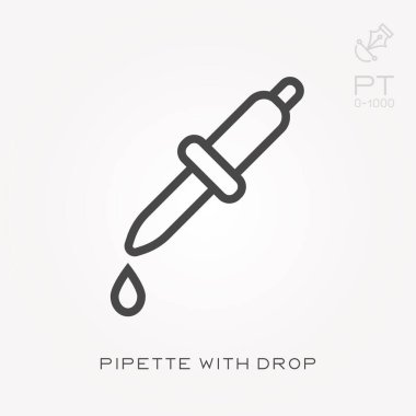 Düşürmeli satır simgesi