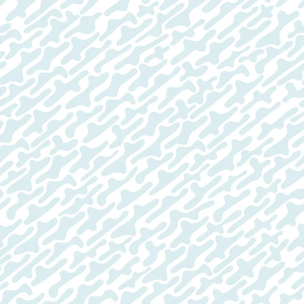 Naadloze parallelle Diagonale abstracte vormen patroon op witte achtergrond. Ontwerp voor website, print. Blauw behang, goed om te printen. — Stockvector