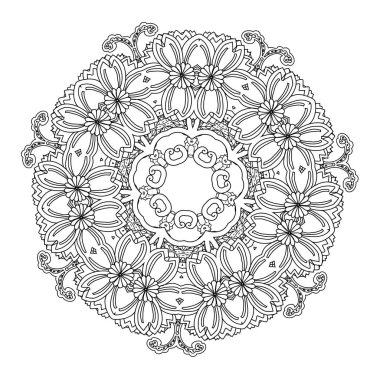 kitap antistress tarzı resim boyama