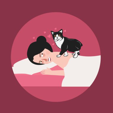 Sakin ol yavru kedi kedi Bakımı aşk mesajı