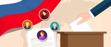 Rusya demokrasi siyasi sürece Başkan veya Meclis üyesi oy seçim ve referandum özgürlükle seçme