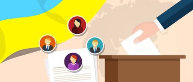 Ukrayna demokrasi siyasi sürece Başkan veya Meclis üyesi oy seçim ve referandum özgürlükle seçme