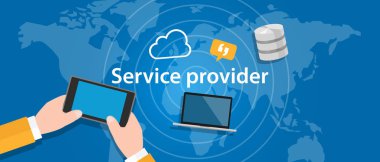 internet ağ iş için servis sağlayıcısına bağlanmak
