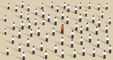 kalabalık liderlik farklı öne