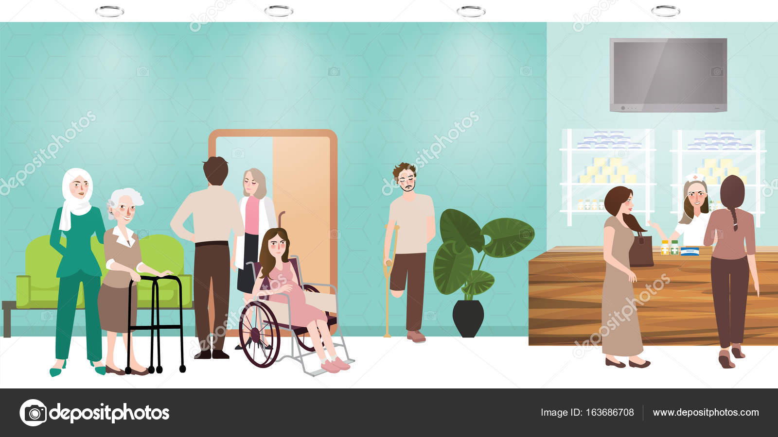 Emergency Room Waiting Line Emergency Room Waiting Line
