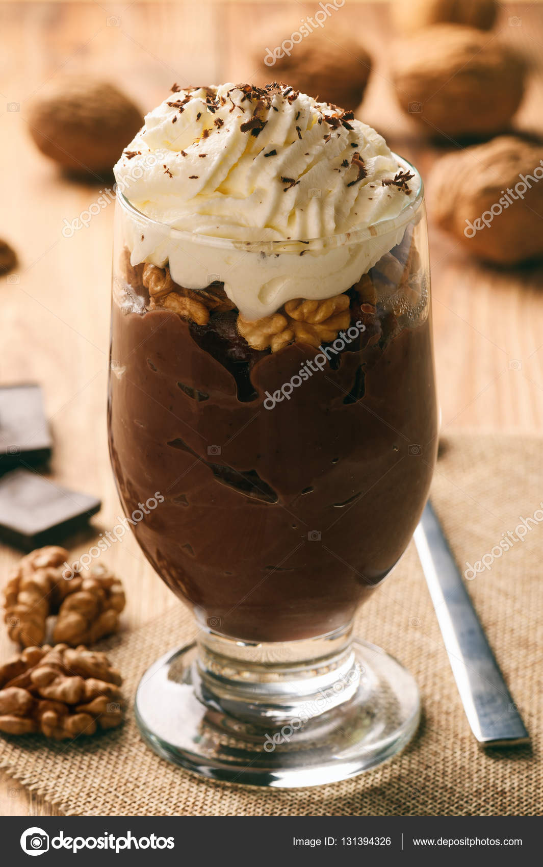 Çikolatalı Puding Çikolatalı Puding