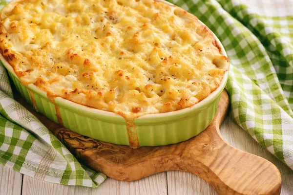 Macarrones Con Queso Comida Tradicional Americana —  Fotos de Stock