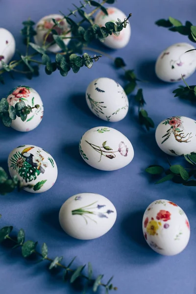 Colorful Easter eggs — Stock Photo, Image