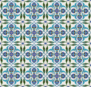 Mozaik döşeme deseni (İslami motif)